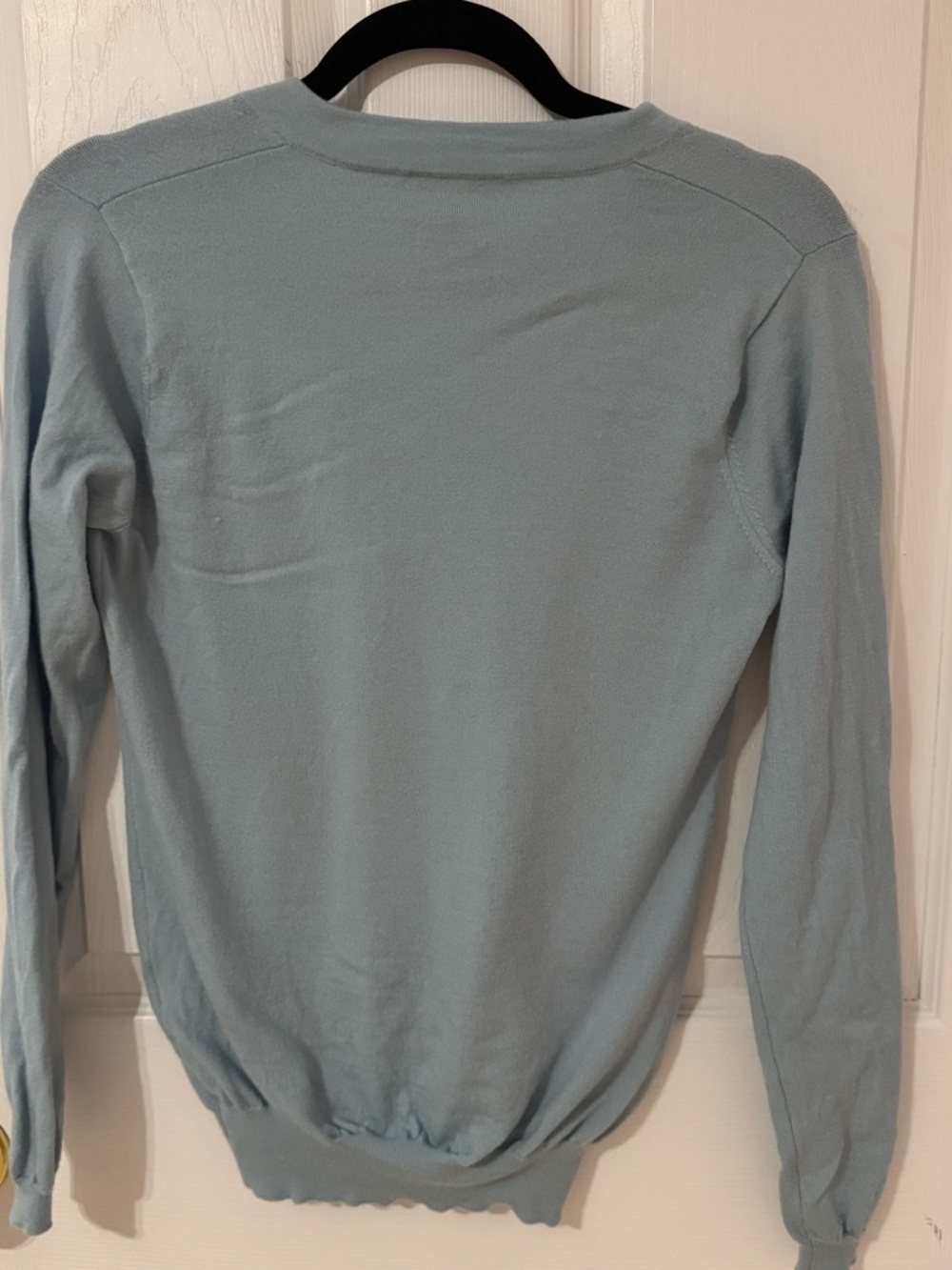 Peter Millar Merino Wool V-Neck Sweater Blue S EUC - Picture 4 of 8